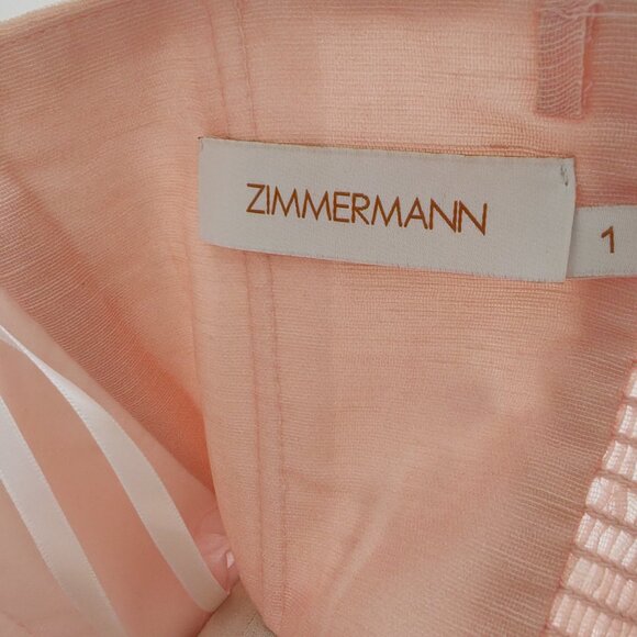 Zimmerman's rebellious style picnic pink halter dress - Picture 11 of 11